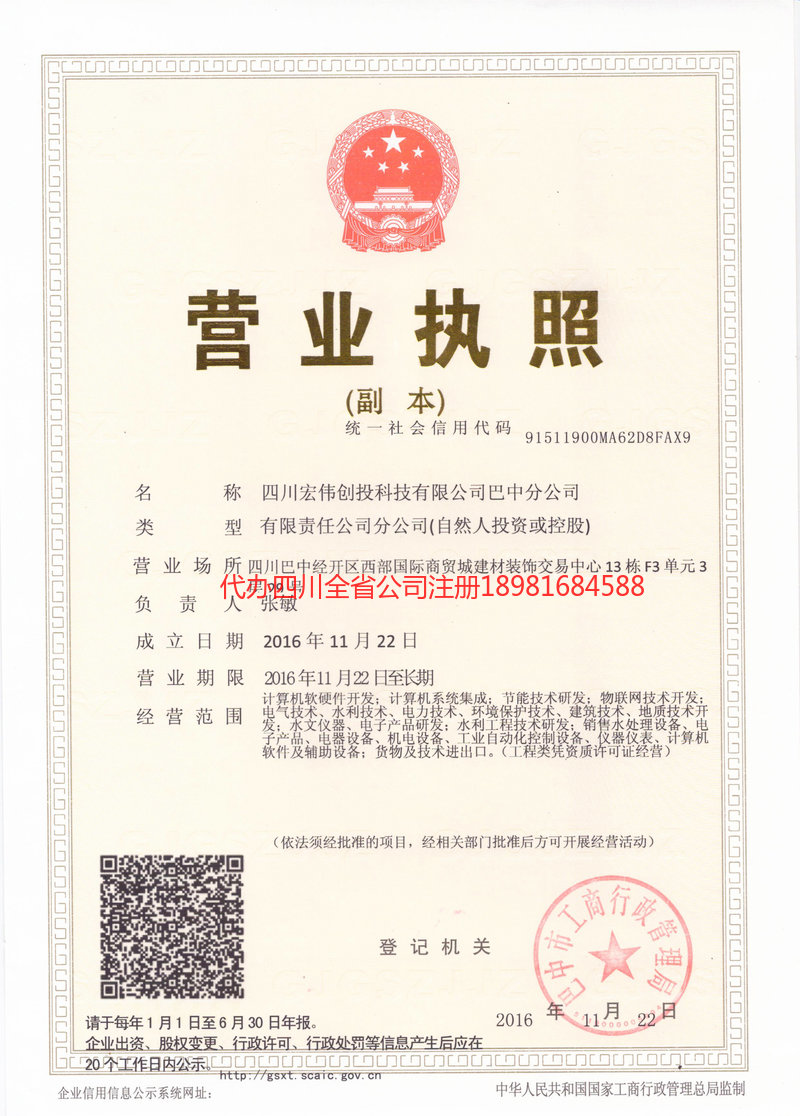 丹东丹东宏伟创投科技有限公司